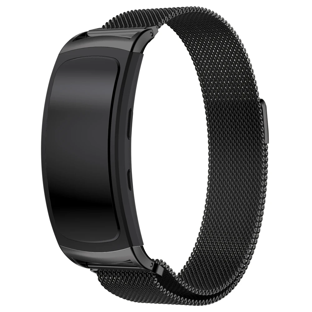 Браслет из нержавеющей стали Миланская Магнитная Петля ремешок для Samsung Gear Fit 2 SM