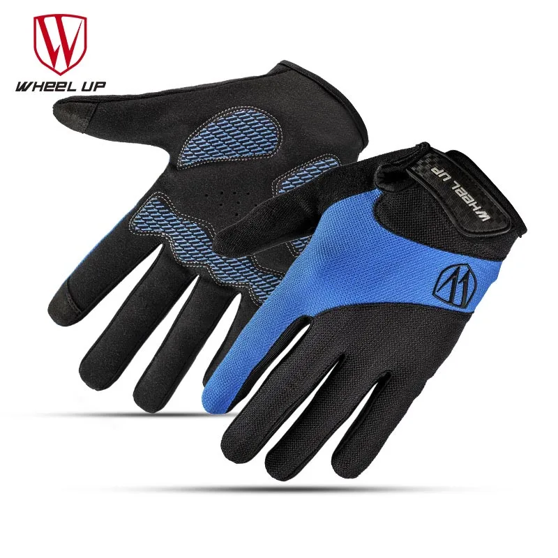 Колеса до Полный Пальцы велосипедные перчатки Для мужчин женщин для верховой