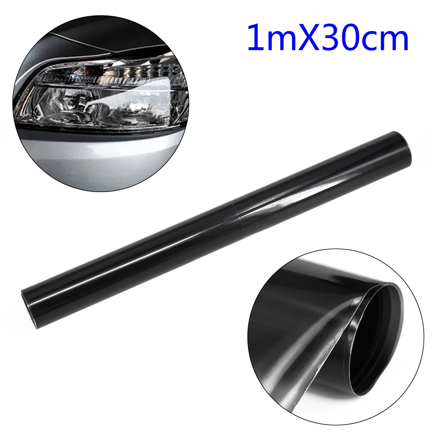 0 20 мм лампы черный хамелеон автомобильная фара фонари виниловая Тонировочная