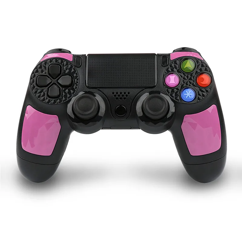 Pink Для sony PS4 Bluetooth беспроводной для Playstation 4 геймпад игровой коврик джойстик пульт дистанционного управления для Dualshock4 PS4 контроллер розовый для девочек - Цвет: Pink