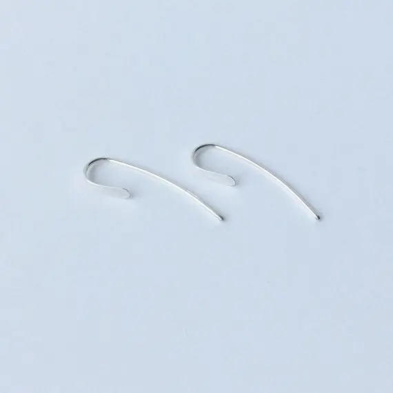 Маленькие серьги-кольца PINJEAS изящные Изящные с полумесяцем простое ожерелье