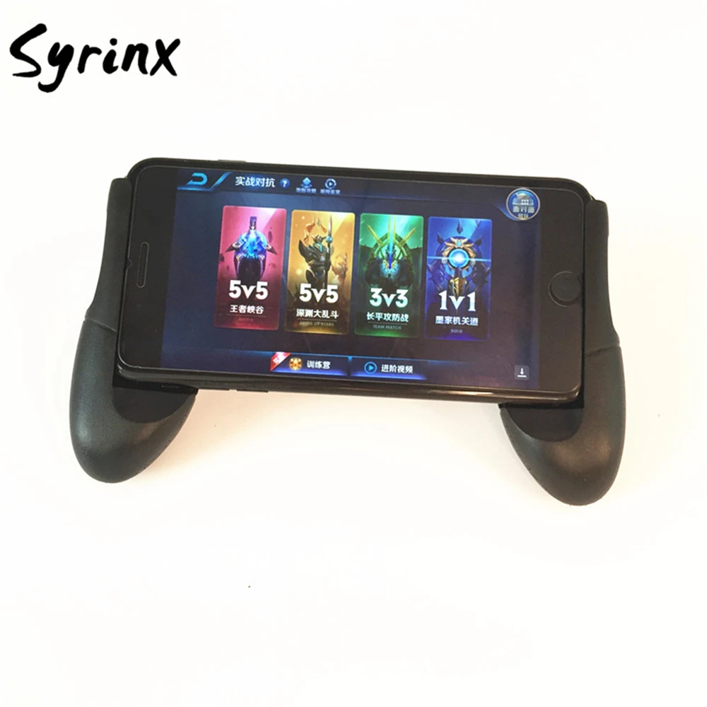 Сиринкс Поддержка мобильных кронштейн для геймпада iPhone X XS XR 8 samsung S9 Xiaomi mi8 Ручка