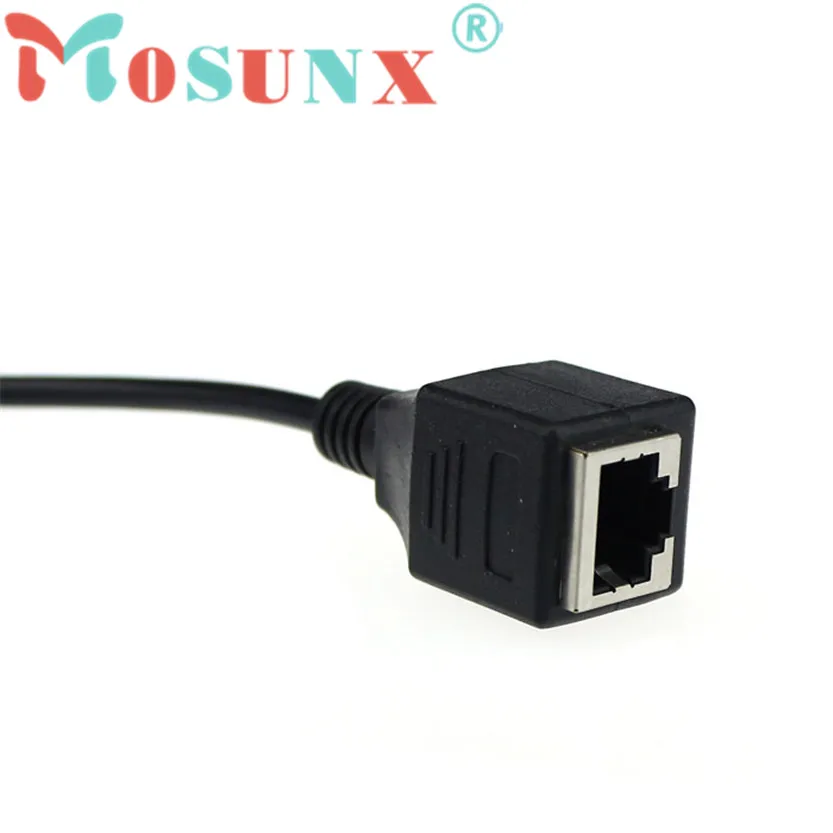 Mosunx 3 5 мм штекер аудиосигнала кабель для RJ45 Ethernet LAN Сетевой аксессуар sz0122 |