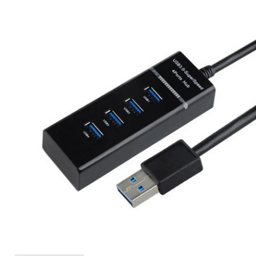 Высокое качество преобразования Портативный сплиттер plug-and-play передачи данных мульти-концентратор компьютер Прочный USB 3,0 на 4 порта