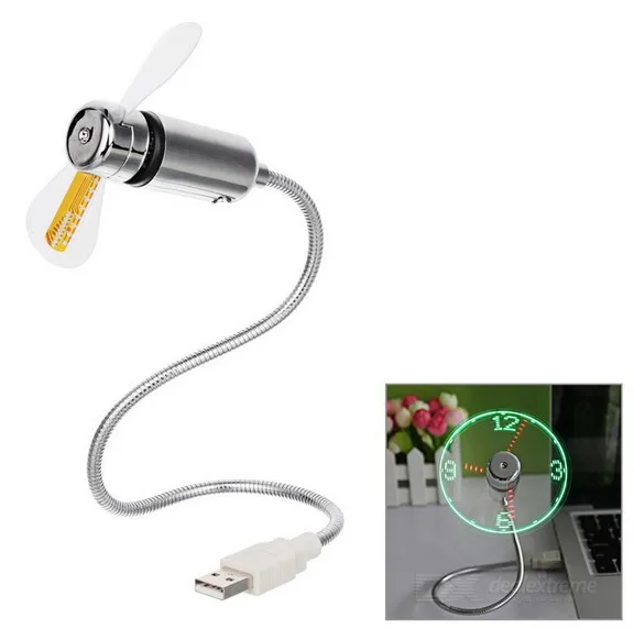 Светодиодный дисплей POV вентилятор может показывать время забавные электронные