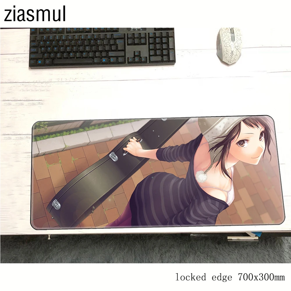 Игровой коврик для мыши 700x300x2 мм в стиле аниме | Компьютеры и офис
