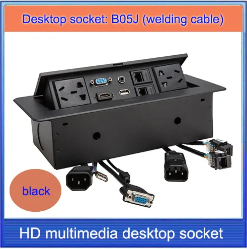 Настольный разъем/Скрытый/VGA аудиоразъем 3 5 HDMI USB сеть RJ45 информационный выход для
