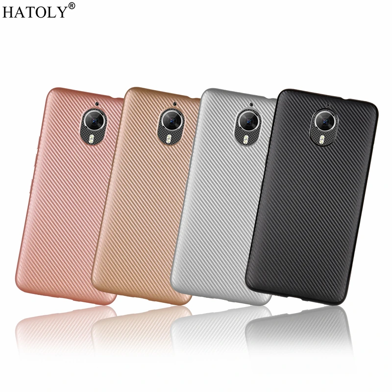 Чехол HATOLY для мобильного телефона GM 5 GM5 Plus Ультратонкий Мягкий ТПУ/углеродное