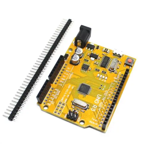 Цвет: желтый 1 Комплект UNO R3 MEGA328P CH340G Нет USB кабеля синий или желтый на ваш выбор - Цвет: Цвет: желтый