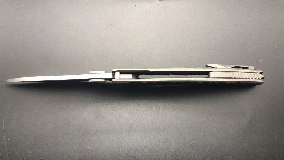 Второе производство синий Maxace Corvus I M390 атласный подшипник компактный походный нож