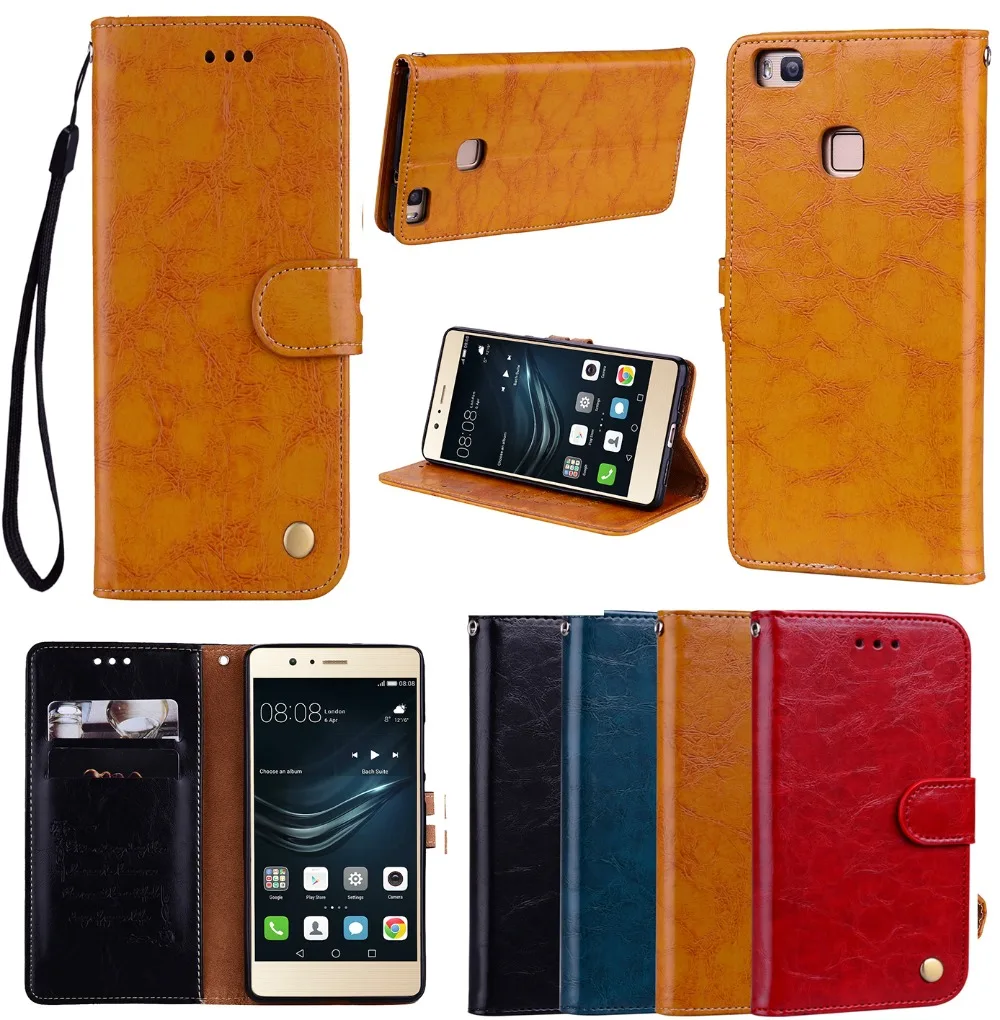 Wallet Case Stand Leather Case For Huawei P9 Lite 2016 VNS-l21 VNS-l22 VNS-l23 VNS-l31 VNS-l53 Funda Capa With Card Holder