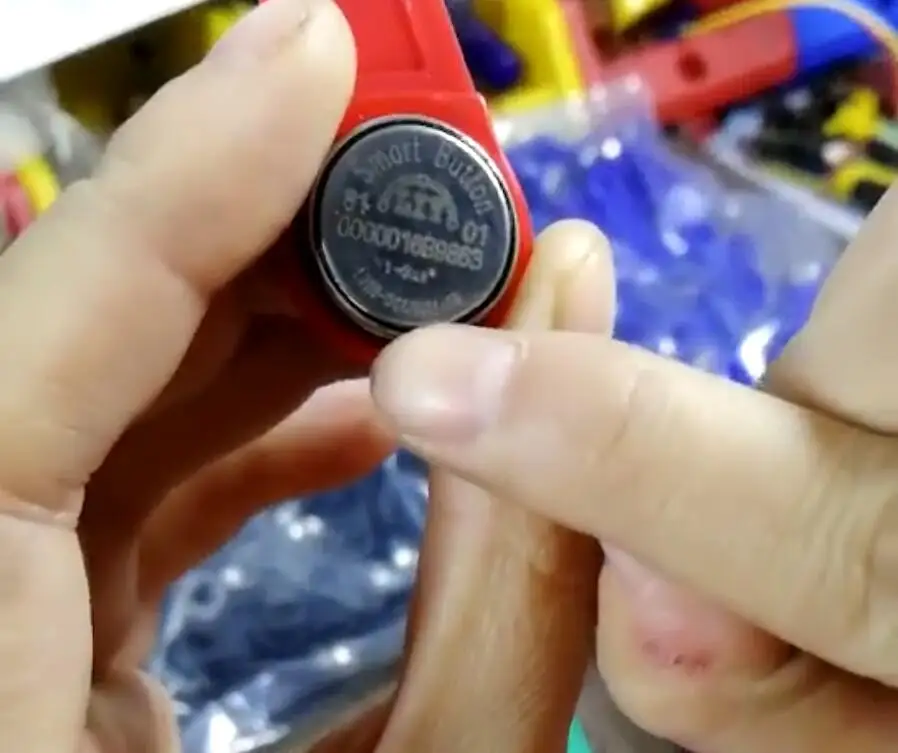 10 шт. DS1990A F5 TM1990 синие цвета только для чтения iButton I-Button TM карта без магнита
