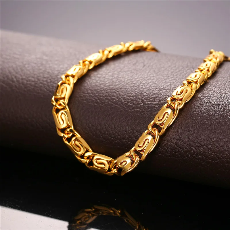 Kpop мужские браслеты высокого качества заполненные массивными цепочками