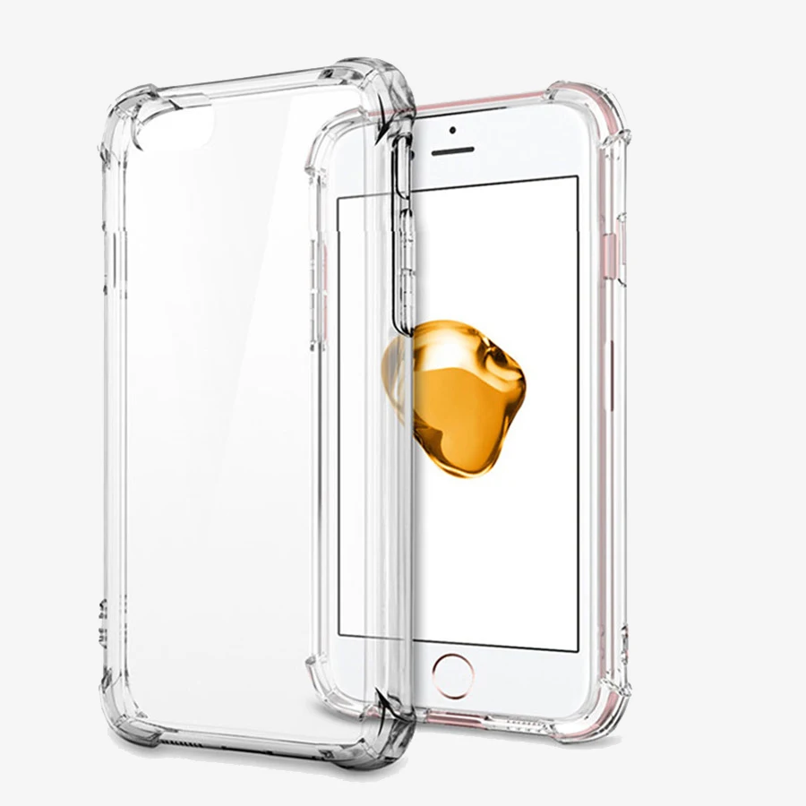 Для iPhone 6 6s Чехол 11 Pro Max Xs X XR силиконовый чехол для 6S Plus 7 5 5S SE противоударный