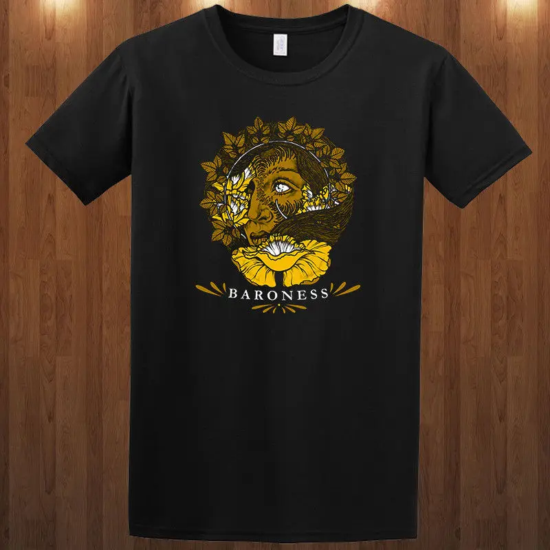 Футболка Baroness с тяжелым металлическим ремешком футболка John Baizley S M L XL 2XL 3XL принтом