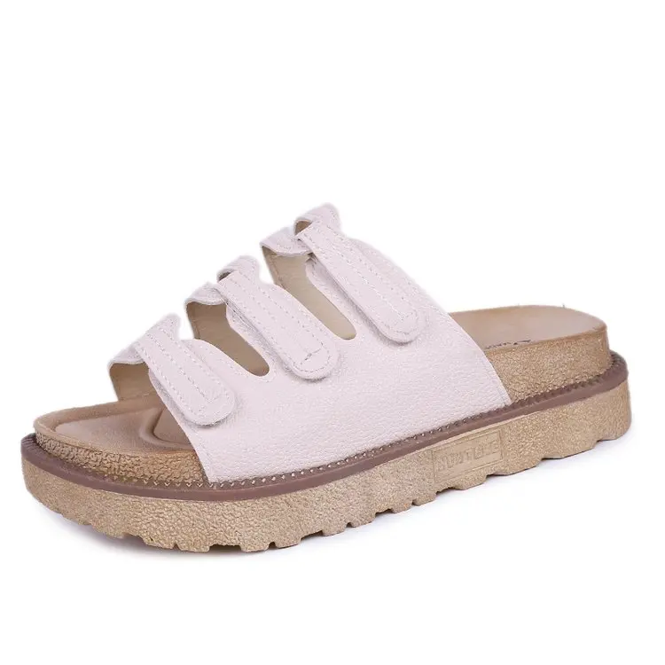 Тапочки Для женщин летние пляжные шлепанцы женские 2018 большой размер 45