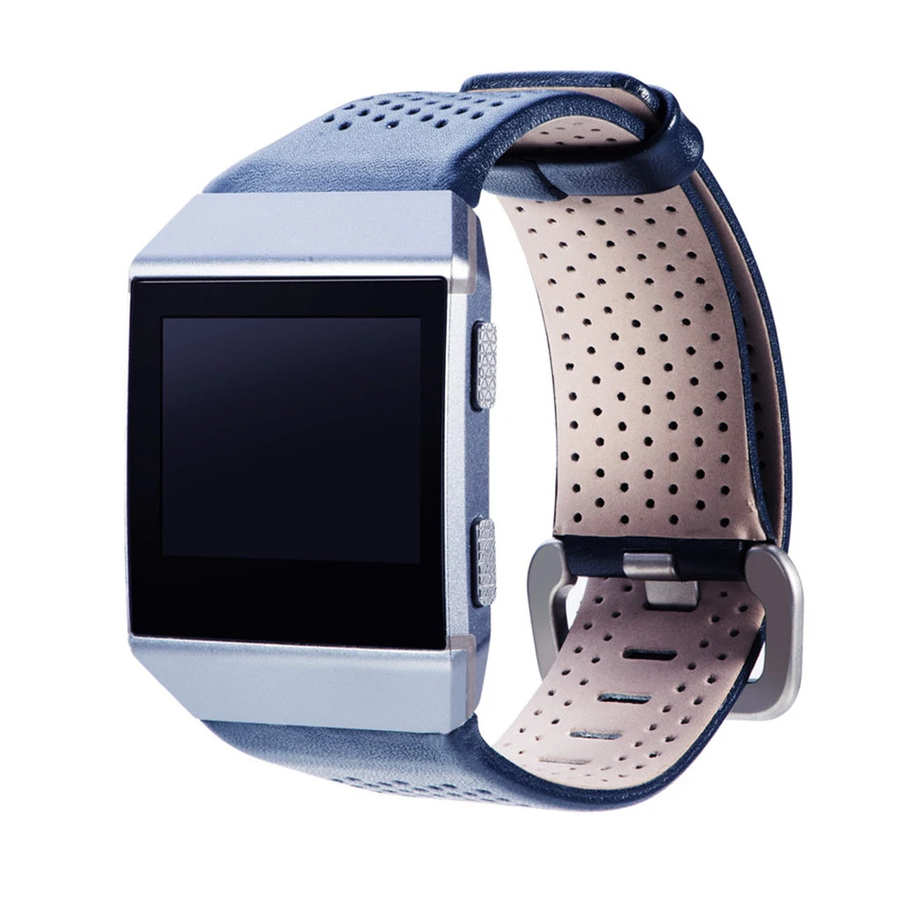 Заменить браслет группа для Fitbit ионной умный Браслет натуральная кожа замена