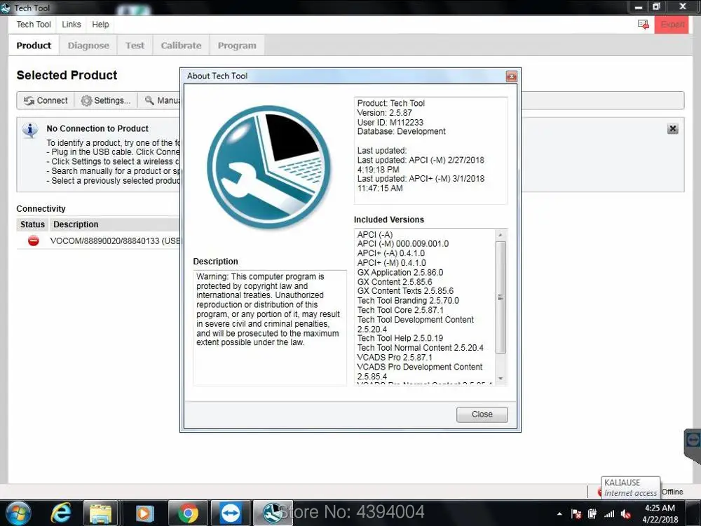 88890300 Vocom Интерфейс + CF52 ноутбук установлен PTT 2.5.87 dev2tool и редактор) v0.3.1 влияние Prosis