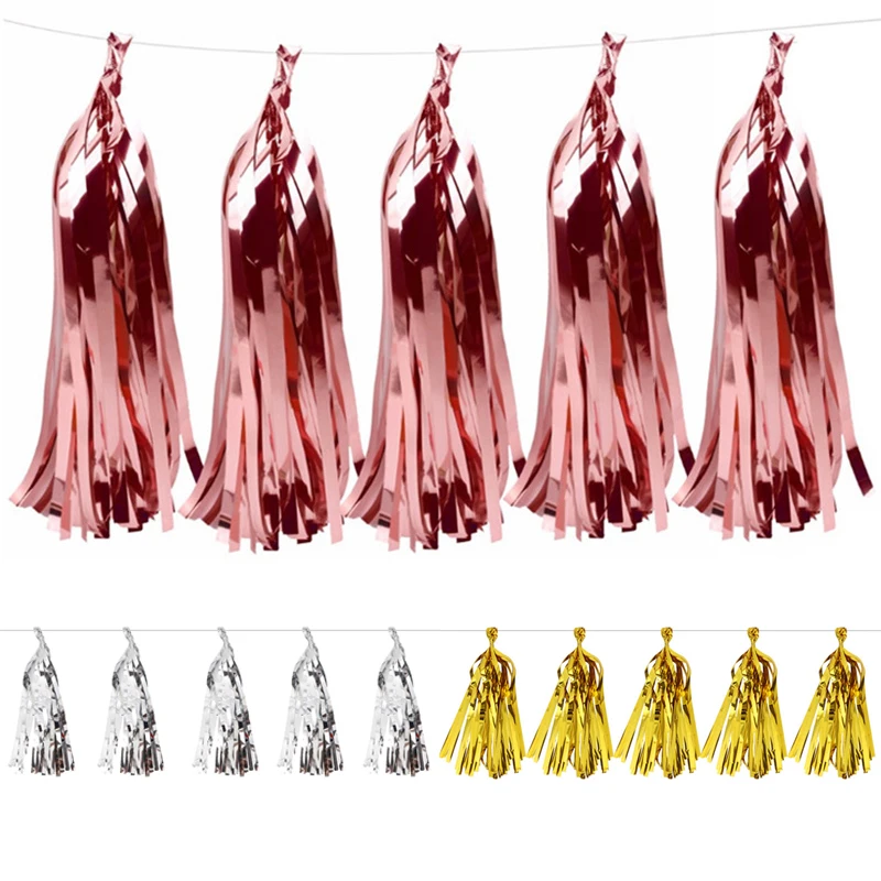 5 шт./компл. украшение с блестками и кисточками на день рождения свадьбу фестиваль