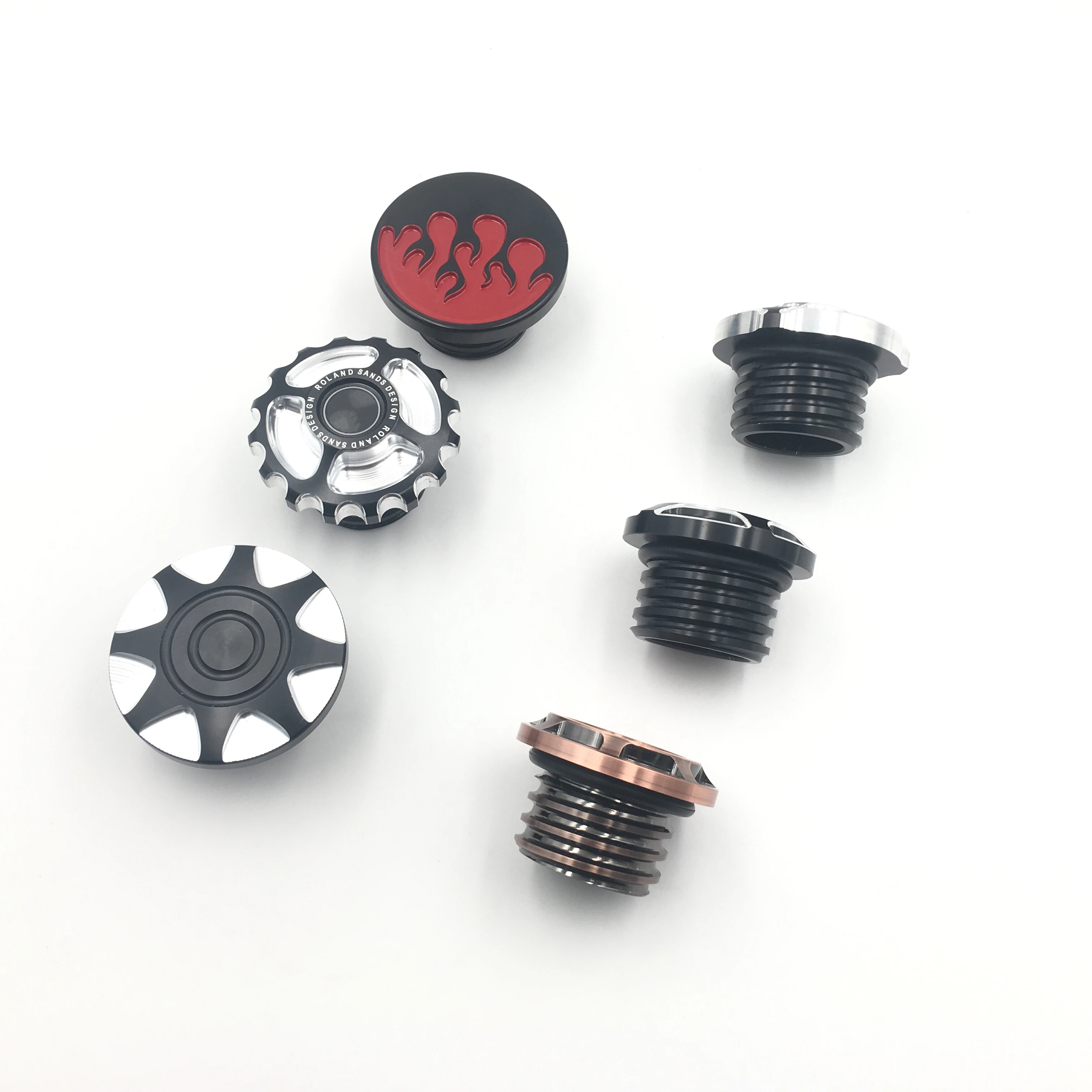 Запчасти для мотоциклов CNC алюминиевая крышка топливного бака Harley Sportster XL883 XL1200 48