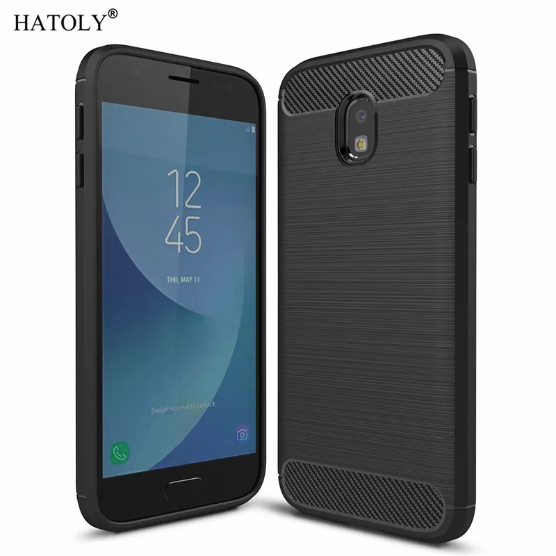 HATOLY чехол для Samsung Galaxy J5 2017 мягкий ТПУ Матовый прочный силиконовый телефона J530F/DS
