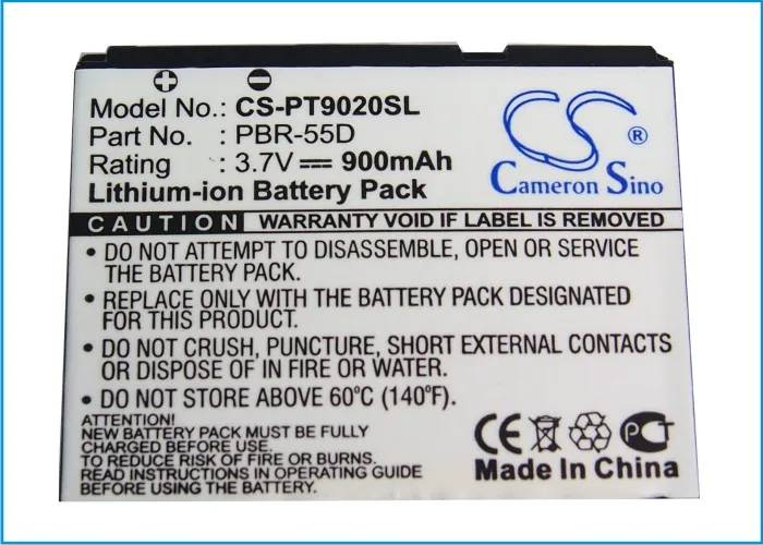 Аккумулятор Cameron Sino 900 мАч 5HTB0081B0A PBR 55D для Pantech Ease P2020 P6010 P9020 Pursuit P9020|Аккумуляторы