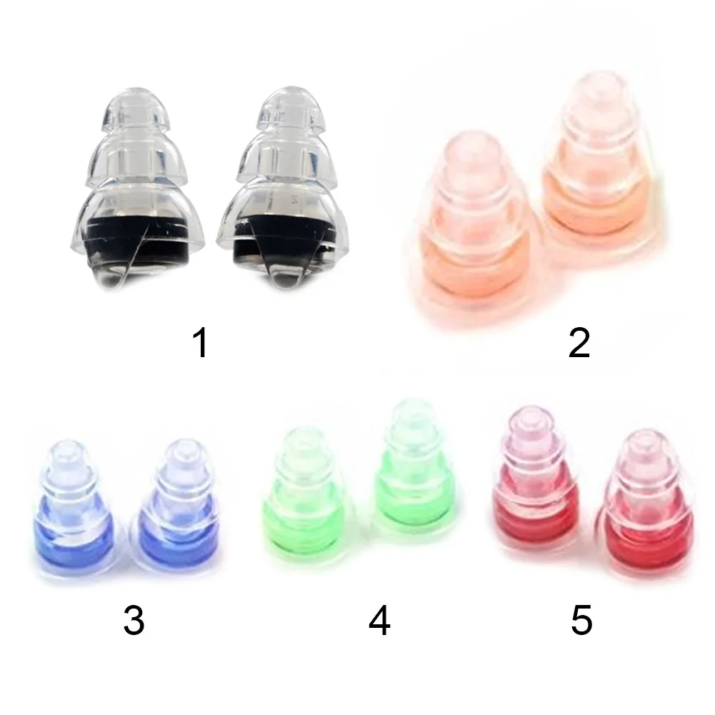 Ушные вилки мотоциклов затычки для ушей шумоподавление многоразовые концерты