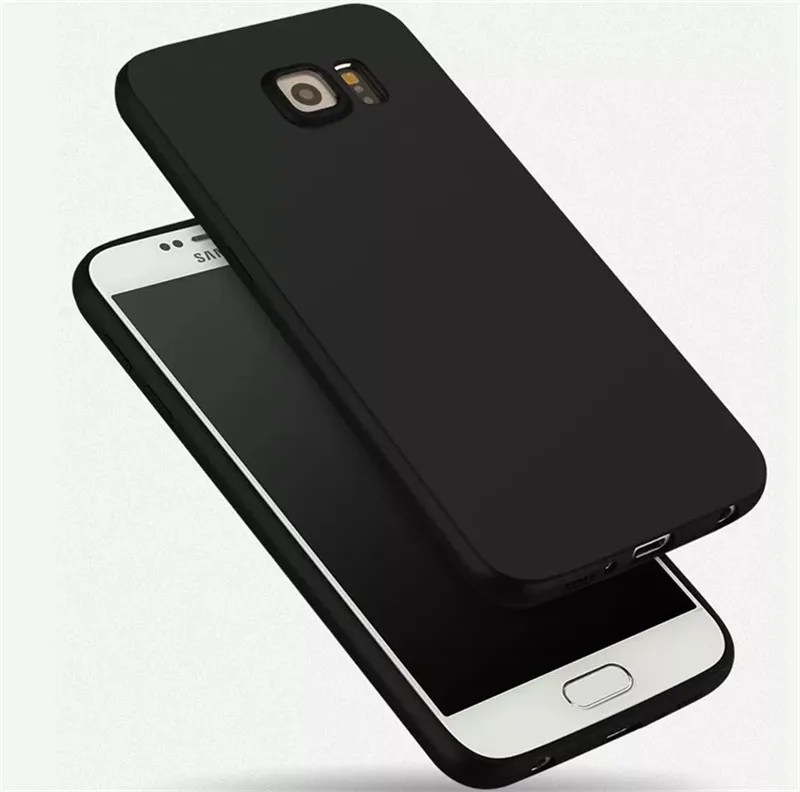 Модный ультратонкий черный матовый Мягкий силиконовый чехол из ТПУ для Samsung Galaxy J3