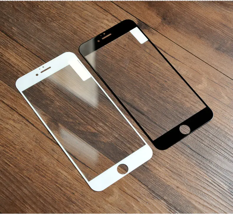 9H 2.5D полное покрытие закаленное стекло для iPhone 5 6 s Взрывозащищенная защитная пленка для iPhone 7 Plus твердость