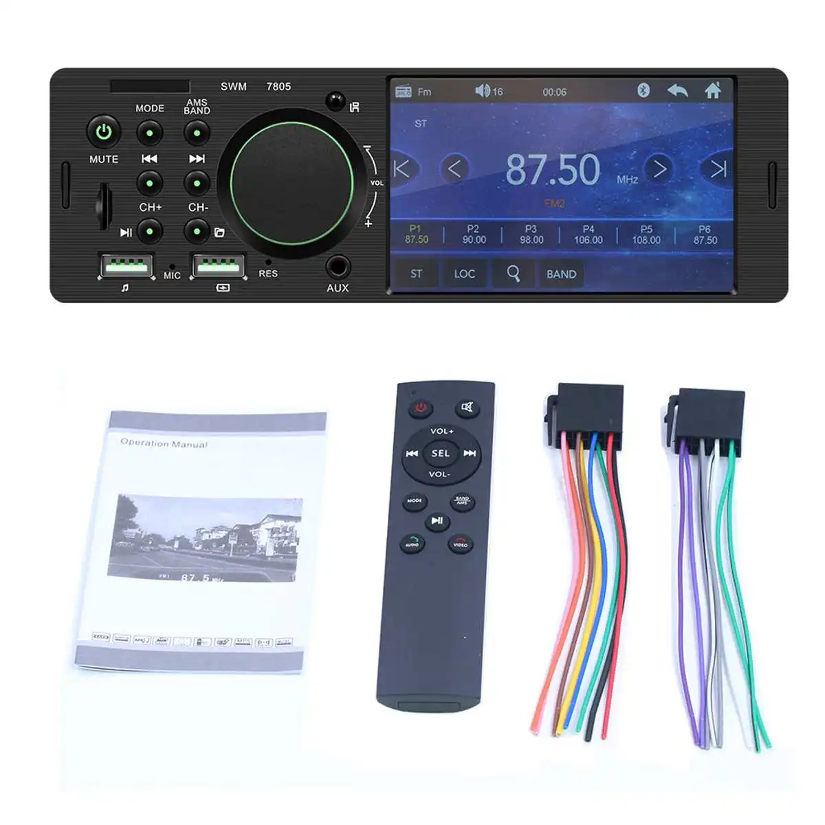 WIN screen Автомобильная Мультимедийная камера заднего вида 4," HD плеер gps Навигация стерео аудио Радио синий зуб выдвижной сенсорный экран