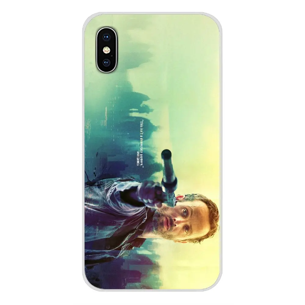 Accessories Case Cover The Walking Dead Rick Quotes For Samsung Galaxy S3 S4 S5 Mini S6 S7 Edge S8 S9 S10 Lite Plus Note 4 5 8 9 | Мобильные