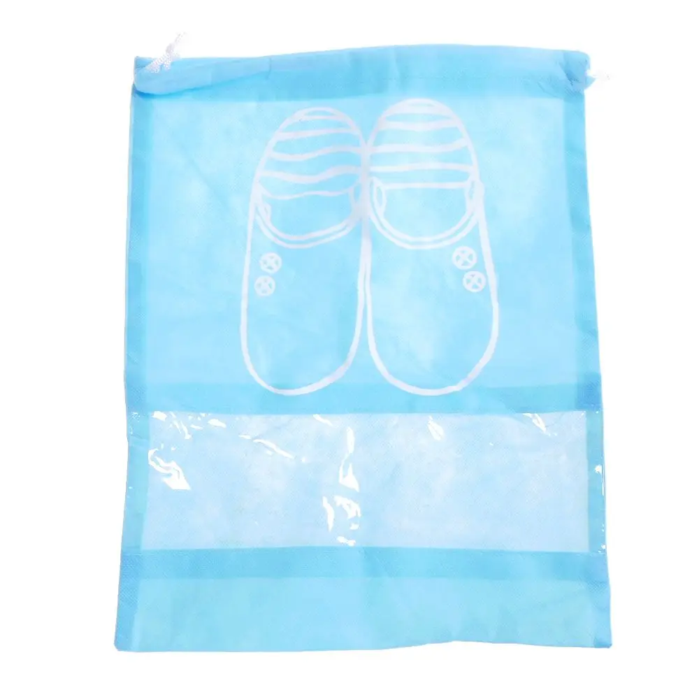 Waterproof Shoes Bag Pouch Storage Portable Tote Drawstring Organizer Cover Non-Woven Shoe Organizador Travel Accessories |