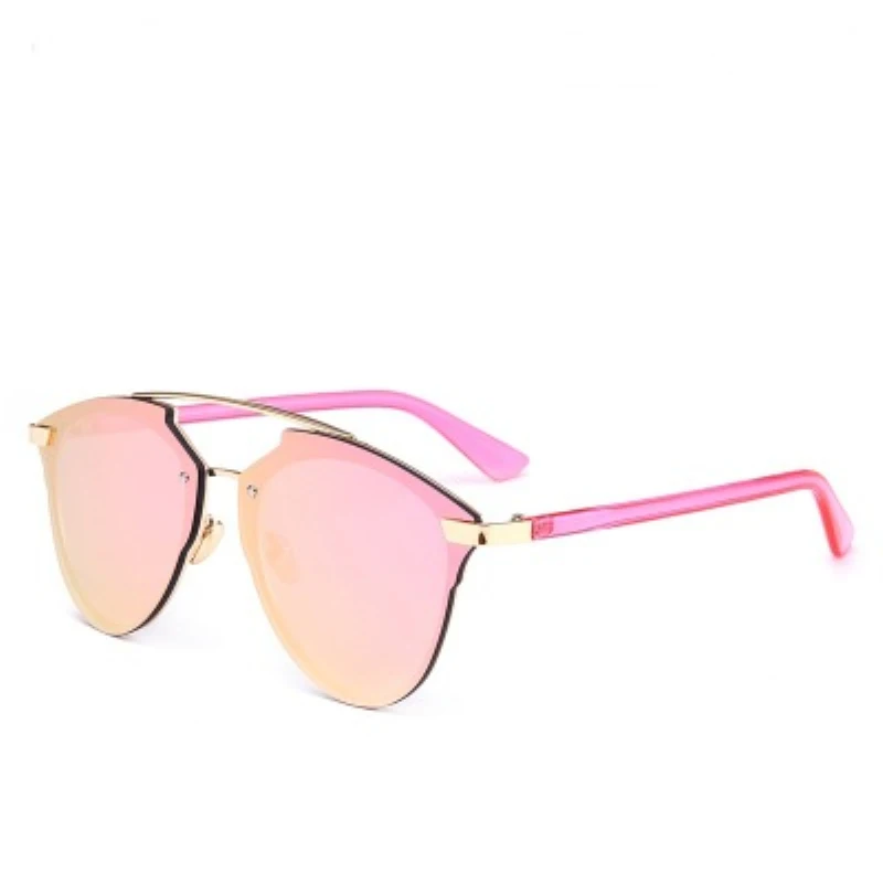 Oversized Aviator Sports Sunglasses Polarized Mens Mirror Pink Eyeglasses Retro hippie Punk Goggles Glasses women brand design | Аксессуары