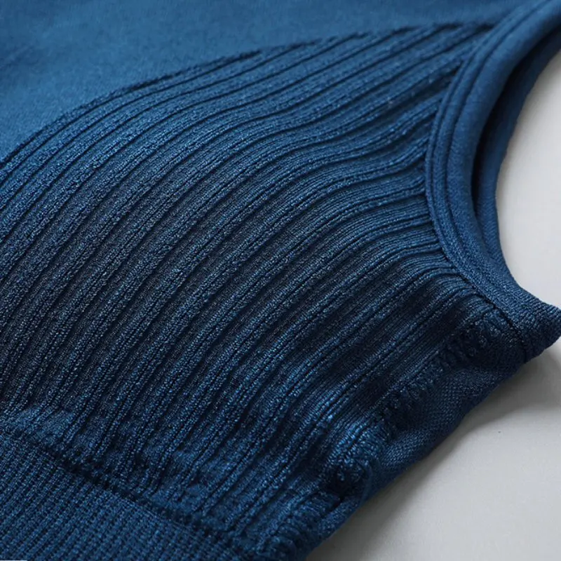 

Women Racerback Workout Padded Bras Seamless Sporty Bra Top Fitness High Impact Push Up Underwear Bras Hollow Activewear