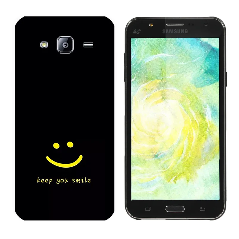Soft Case for Samsung J7 2015 TPU Silicon Back Cover Phone Cases J700H J700F J700 Billow Printing Bag |