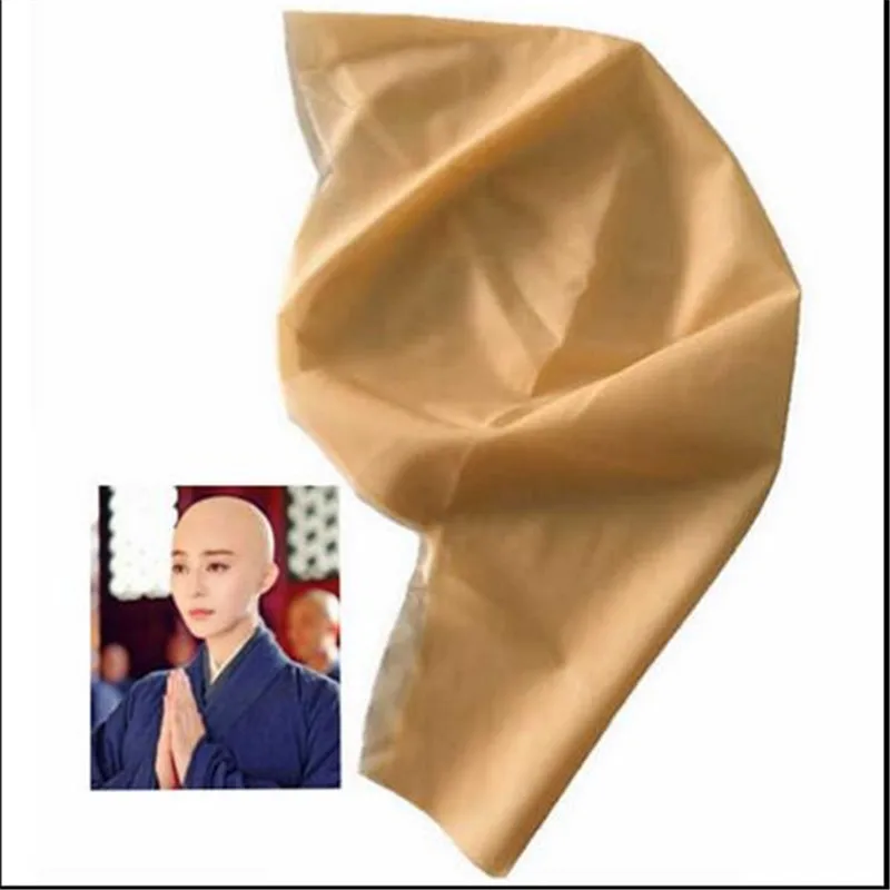 1 шт. многоразовые натуральный латекс кожи главный монах монахиня лысый