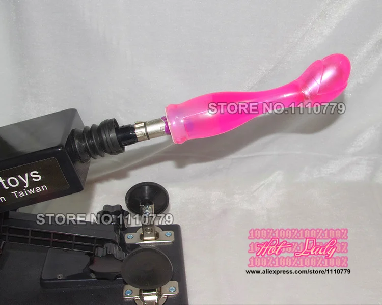 Фаллоимитатор с большой головкой в точку G для секс-машины изготовленный из