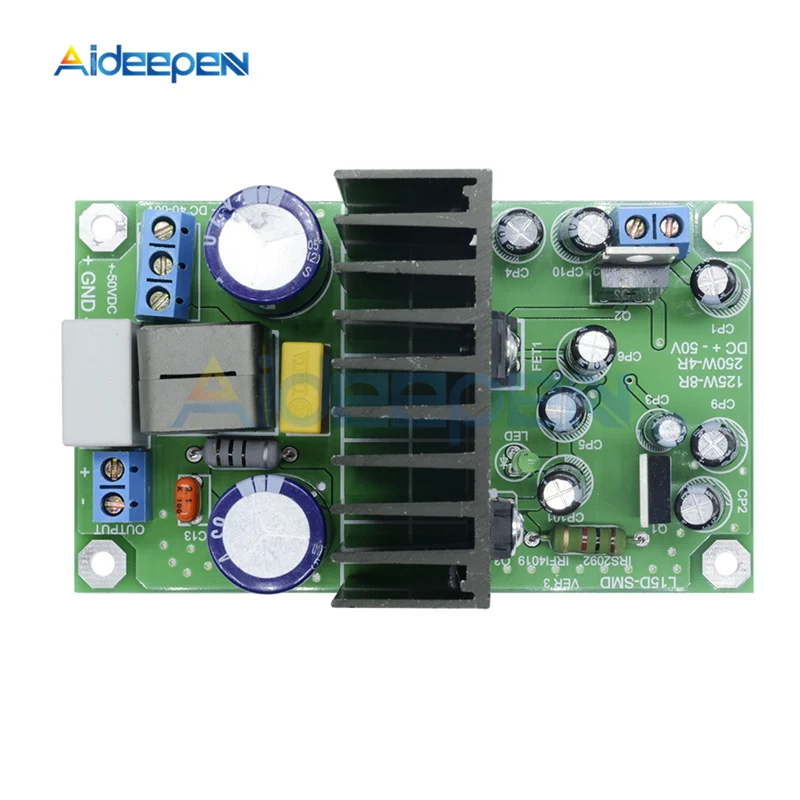 DC 50V 250W IRS2092S Класс D высокая мощность моно-канальный усилитель мощности плата