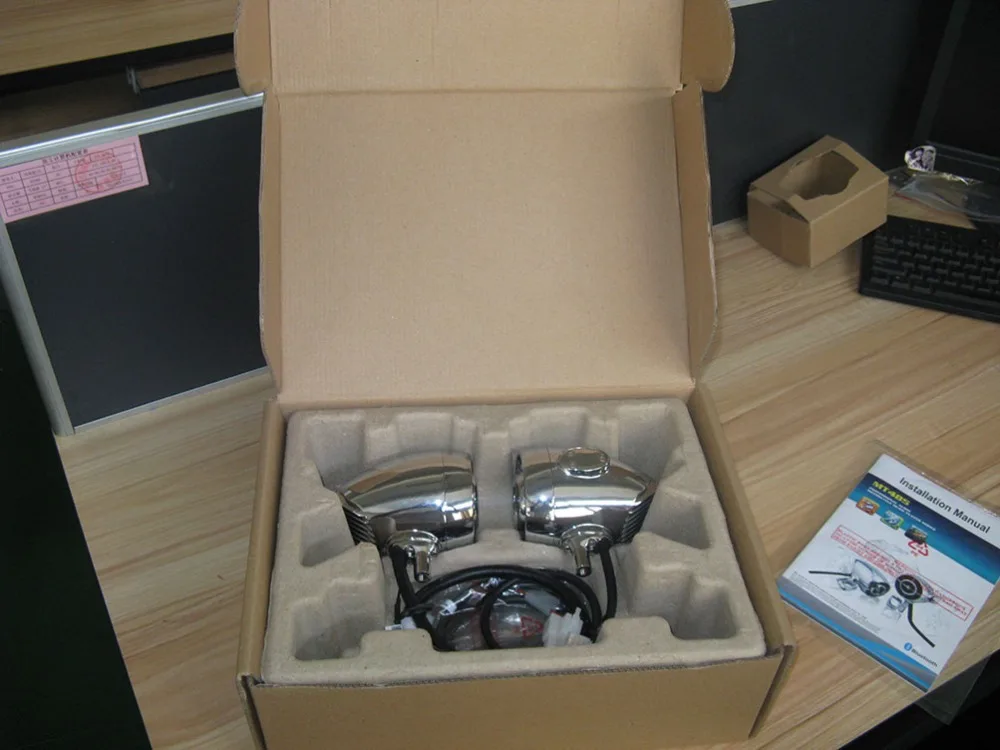 Пуля форма водонепроницаемый Bluetooth аудио + мотоцикл магнитный танк сумка андроид