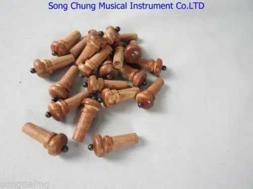 

Violin part,30pcs of great rosewood violin endpins,beautiful ebony decoration