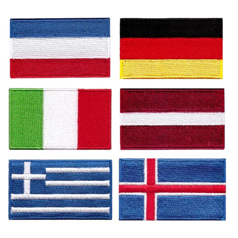 Греция 2 5 &quotвышивка флаг оптовая цена город falg Утюг пришить 100% стежков эмблемы