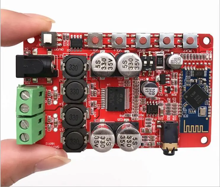 TDA7492P Bluetooth усилитель плата аудио приемник преусилитель CSR4.0 цифровой