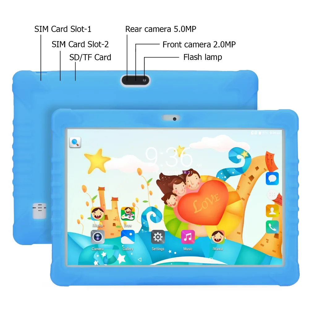 Sannuдюймов планшет Android 6 0 дюймов дети 10 1 планшеты 3g Wi Fi quad core|Планшеты| |
