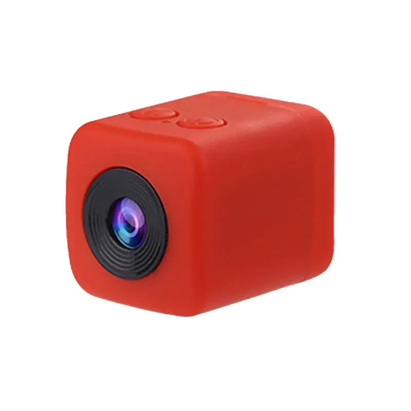 Красный SQ19 мини DV Спорт PC камера Full HD 1080P DVR Автомобильный видеорегистратор видеокамера детектор движения широкий угол обзора - Цвет: Красный