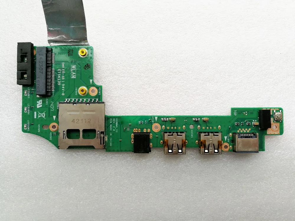 Оригинал для asus X200MA IO Плата usb аудио кардридер|Звуковые карты| |