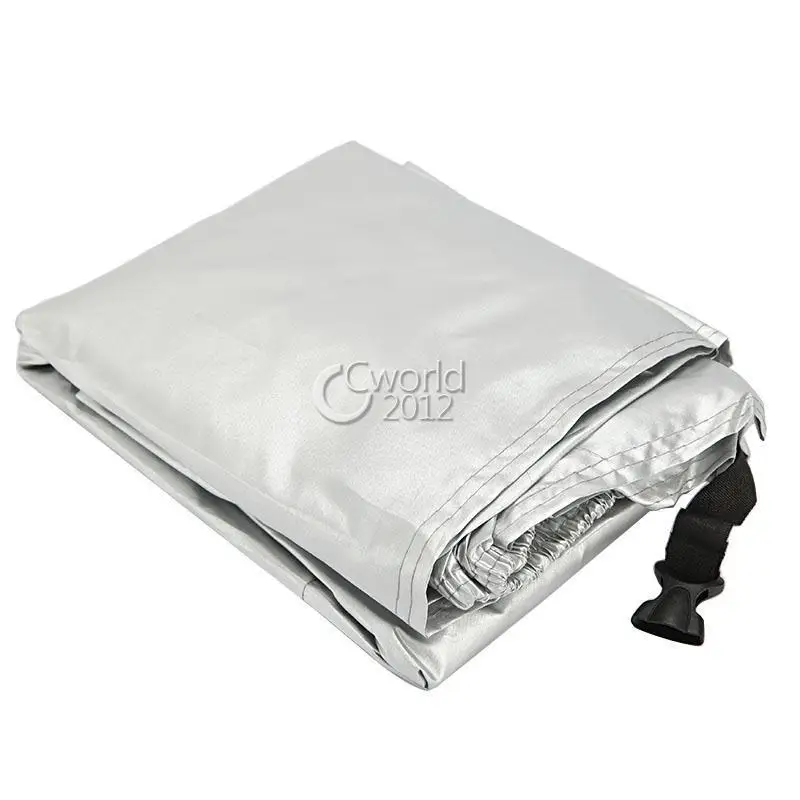 

Чехол для мотоцикла Honda Yamaha Harley Aprilia BMW Triumph, серебристый, XXXL