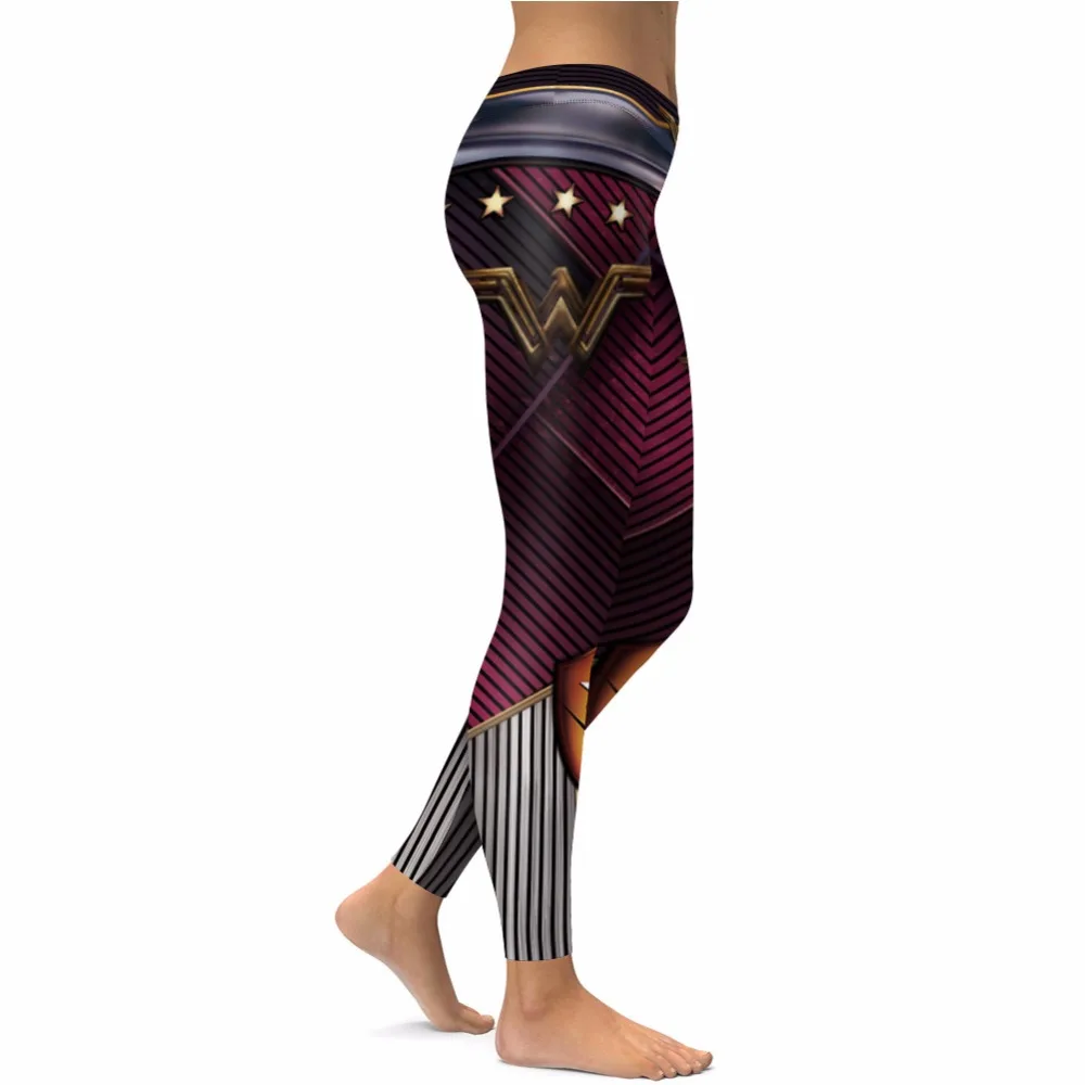 SERANDMIDO Marvelous Woman Leggings Slim Sexy Workout Girls Pants Casual High Waist Elastic Fitness Womens Leggins TTTY-005 | Женская
