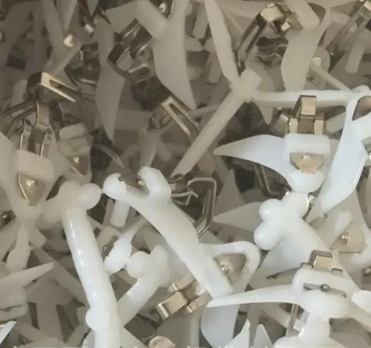 5 комплектов пластиковых зажимов для галстука застежка-молния оборудование