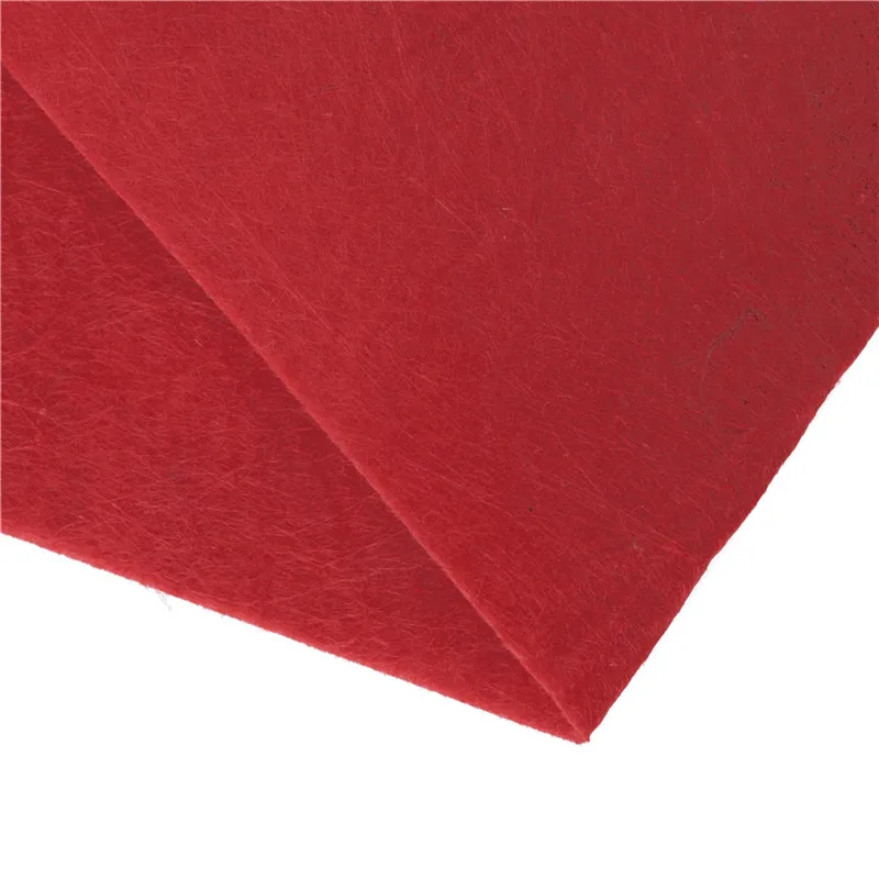 Разноцветные квадраты нетканые однотонные фетровые ткани шитье фетровый лист в