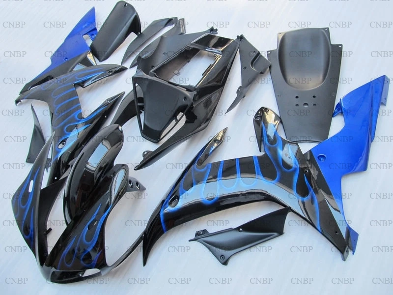 Обтекатели для YAMAHA YZFR1 2002 - 2003 Abs YZF R1 03 комплекты обтекателей YZF1000 черные | Дом и сад